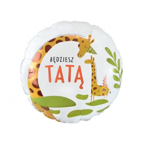 Balon foliowy będziesz tatą 18cal Godan (FG-OBTA) Balon foliowy będziesz tatą 18cal Godan (FG-OBTA)