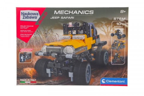 Klocki konstrukcyjne Laboratorium Mechaniki Jeep Safari Clementoni (CLM50123) Klocki konstrukcyjne Laboratorium Mechaniki Jeep Safari Clementoni (CLM50123)