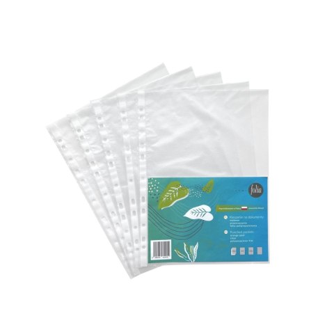 Koszulki na dokumenty A4 Interdruk (groszkowa)