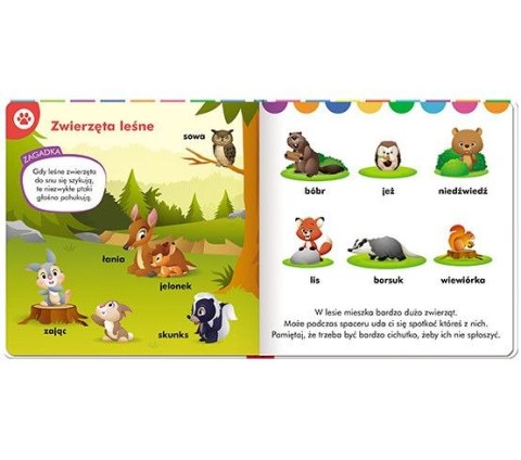 Książeczka edukacyjna Disney Maluch. Elementarz zwierząt Ameet (HOPE 9201) Książeczka edukacyjna Disney Maluch. Elementarz zwierząt Ameet (HOPE 9201)