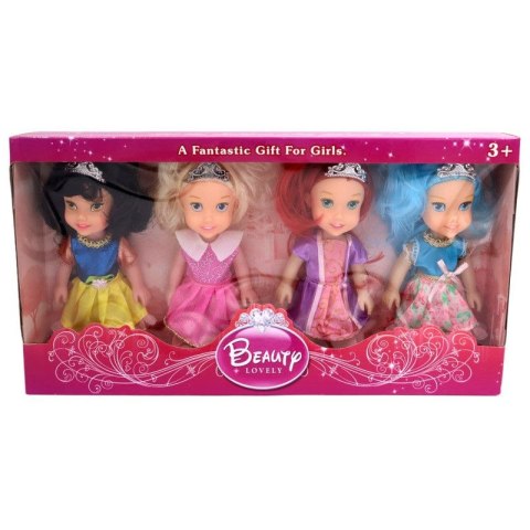 Lalka zestaw 6 szt. Lean (24518)