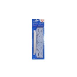 Linijka plastikowa 25cm Leniar (20603)