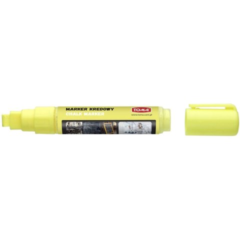 Marker specjalistyczny żółty kredowy żółty 5,0mm gąbka końcówka Toma (To-291) Marker specjalistyczny żółty kredowy żółty 5,0mm gąbka końcówka Toma (To-291)