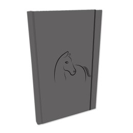 Notes (notatnik) KOŃ SZARY A5 Ev-corp (NA5GSTUV-4)