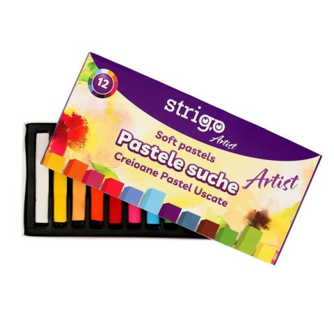 Pastele suche 12 kol 12 kol. Strigo (SSC397)