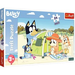 Puzzle Bluey Wspaniały dzień Bluey 24 el. Trefl (14357)