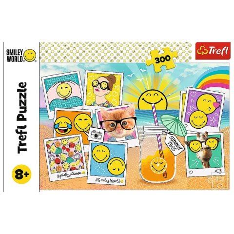 Puzzle Smiley na wakacjach 300 el. Trefl (23019) Puzzle Smiley na wakacjach 300 el. Trefl (23019)