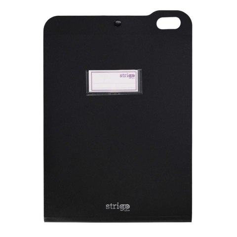 Teczka konferencyjna czarny pp 5 przekładek 5905658812232 A4 czarny polipropylen PP Pukka Pad (SF071)