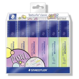 Zakreślacz Classic Colors/ Vintage wkład mix 1-5mm Staedtler (S 364 CWP6)