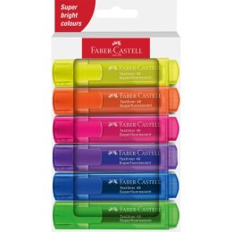 Zakreślacz Neon 1546 6 kol. mix 1,0-5,0mm Faber Castell (254646 FC)