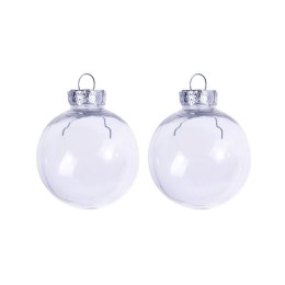 Zestaw kreatywny ZRÓB TO SAM bombki przeźroczyste 2 szt Arpex (bn7987)