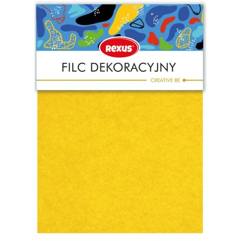 Zestaw szkolny filc kreatywny 10 el. Rexus (6040248) Zestaw szkolny filc kreatywny 10 el. Rexus (6040248)