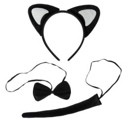 Akcesoria do kostiumów Komplet zwierzątka z ogonkiem - kot Arpex (SK8411)