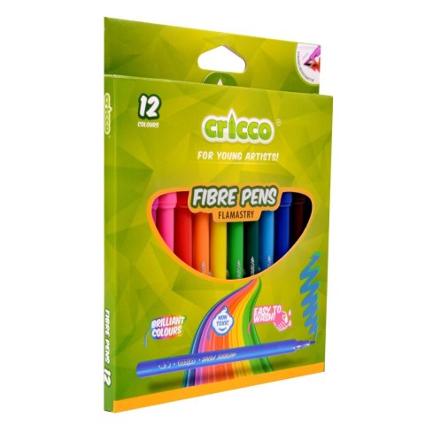 Flamaster 12 kol. Cricco (CR380K12) Flamaster 12 kol. Cricco (CR380K12)