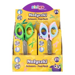 Nożyczki zielone/ różowo-niebieskie HB 5905658809782 Strigo (SSC372/373)