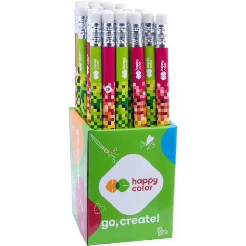 Ołówek Jumbo 2B Happy Color (HA 3132 01PI-2BKP24)