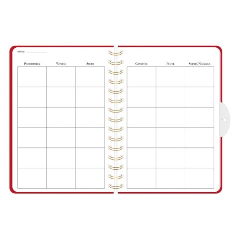 Organizer BUJ O Black 240k A5 mix Interdruk (A5)