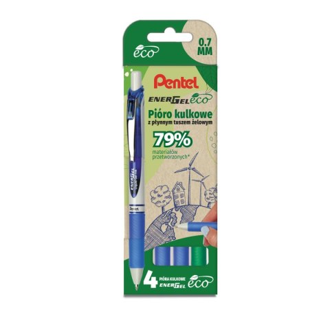 Pióro kulkowe ENERGEL 5902894025211 Pentel (BL77E-ST4DCCCPL) Pióro kulkowe ENERGEL 5902894025211 Pentel (BL77E-ST4DCCCPL)