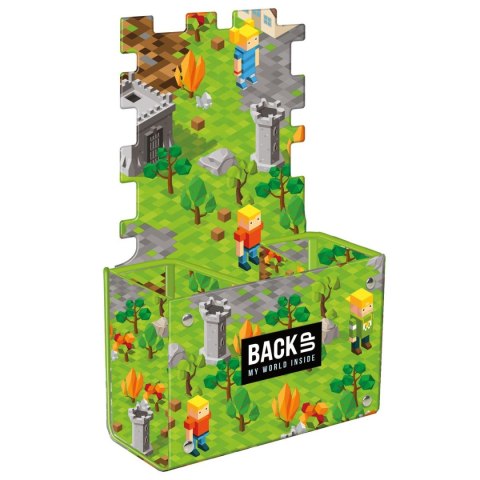 Pojemnik na długopisy (GAME LEVEL zielony tektura pokryta folią Derform (PPSB6A61) Pojemnik na długopisy (GAME LEVEL zielony tektura pokryta folią Derform (PPSB6A61)