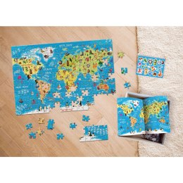 Puzzle KIDS 5 WORLD MAP 5902277368966 250 el. Interdruk (250 el)