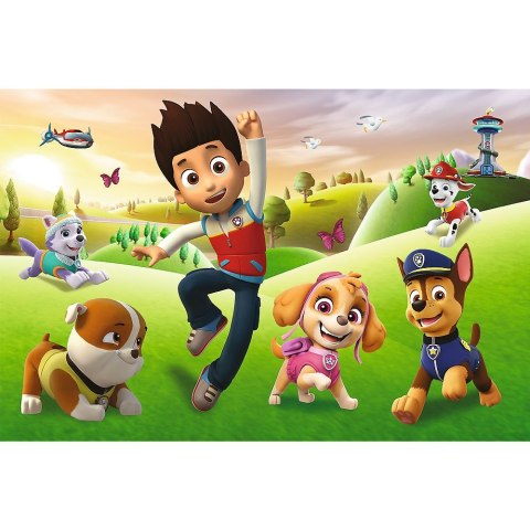 Puzzle Paw Patrol XXL Uśmiechnięte pieski 60 el. Trefl (50009)