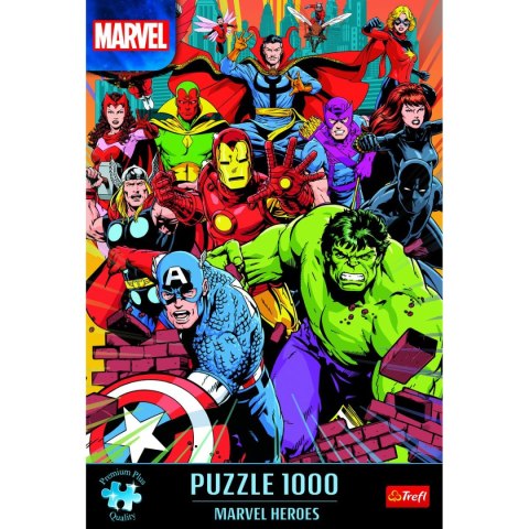 Puzzle Premium Plus Marvel Heroes 1000 el. Trefl (10881) Puzzle Premium Plus Marvel Heroes 1000 el. Trefl (10881)