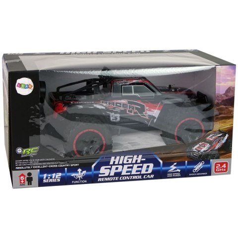 Samochód Terenowe Off-Road R/C 2.4 G czerwony Lean (9938)