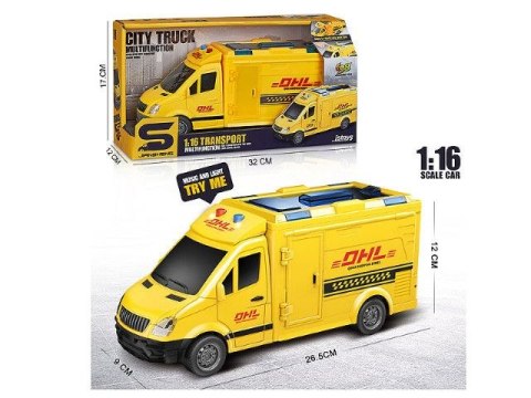 Samochód dostawczy światło i dźwięk Bigtoys (BA6357) Samochód dostawczy światło i dźwięk Bigtoys (BA6357)