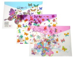 Teczka plastikowa na guzik mix A4 mix [mm:] 360x260 Adar (572812)