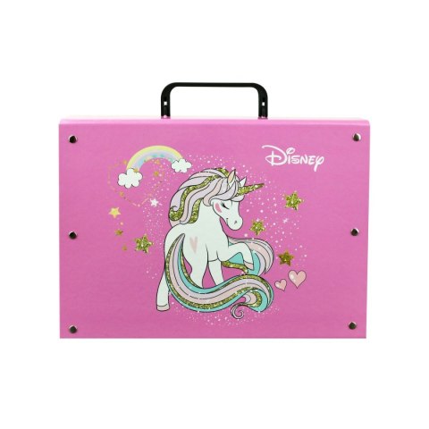 Teczka z szerokim grzbietem na klips Minnie Mouse A4 różowa Beniamin (610285)