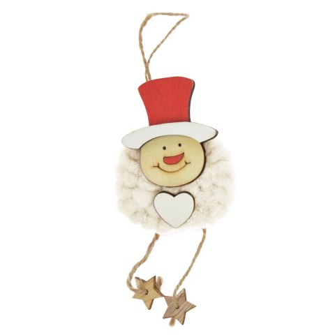 Zawieszka drewniana z wełną Arpex (BD8093) Zawieszka drewniana z wełną Arpex (BD8093)