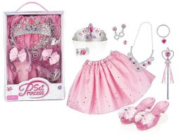 Zestaw piękności spódniczka, buty, różdżka, diadem, biżuteria Adar (603332)