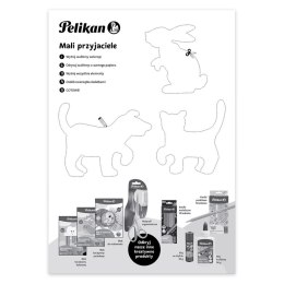 Blok rysunkowy kreatywny premium czarny A4 czarny 10k Pelikan (9589037)