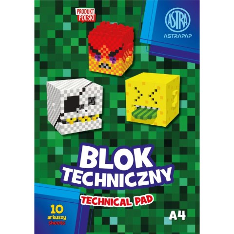 Blok techniczny pixel&unicon A4 biały 10k Astrapap (106022019) Blok techniczny pixel&unicon A4 biały 10k Astrapap (106022019)