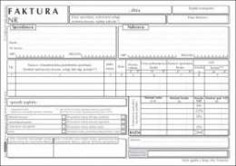 Druk samokopiujący faktura VAT A5 brutto uniwersalna A5 100k. Stolgraf (F12)