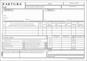 Druk samokopiujący faktura VAT A5 brutto uniwersalna A5 100k. Stolgraf (F12)