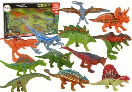 Figurka zestaw dinozaurów 12szt. Lean (15929)