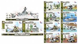Klocki konstrukcyjne Militarne 94-106 elementów Alleblox (492863)