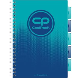 Kołozeszyt (kołonotatnik) CoolPack OCEAN A4 200k. 80g krata Patio (03067CP)