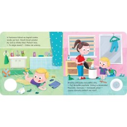 Książeczka edukacyjna Z Dźwiękami Robię siku na nocniku Książeczka dla chłopców Aksjomat