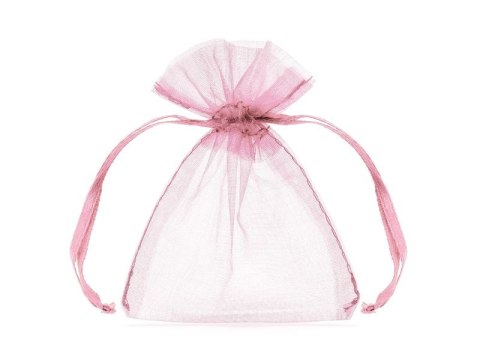 Organza Woreczki z organzy, różowy, 10cm różowa Partydeco (WRG5-081-10) Organza Woreczki z organzy, różowy, 10cm różowa Partydeco (WRG5-081-10)