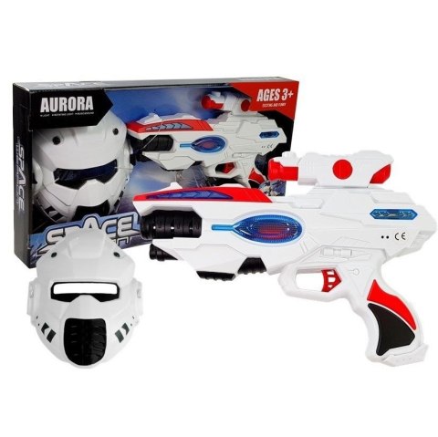 Pistolet Laserowy z Maską Space Lean (5085)