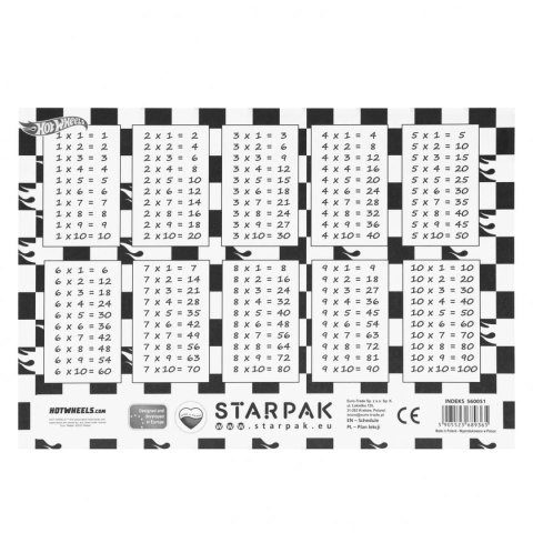 Plan lekcji Hot Wheels Starpak (560051) Plan lekcji Hot Wheels Starpak (560051)