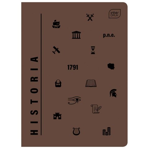 Zeszyt UV HISTORIA A5 60k. 70g krata Interdruk (A5/ 60 #) Zeszyt UV HISTORIA A5 60k. 70g krata Interdruk (A5/ 60 #)