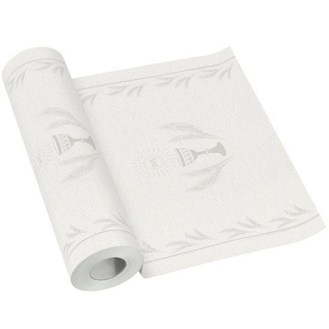 Bieżnik na stół My first communion silver Paw (AAR005408)