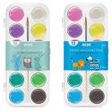 Farby akwarelowe BB KIDS 12 kol 12 kolor. Bebe (5902277327338)