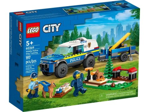 Klocki konstrukcyjne City szkolenie psów policyjnych w terenie Lego (60369) Klocki konstrukcyjne City szkolenie psów policyjnych w terenie Lego (60369)