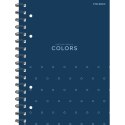 Kołozeszyt (kołonotatnik) colors niebieski A4 100k. krata Top 2000 (400169230)