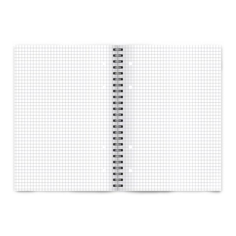 Kołozeszyt (kołonotatnik) colors niebieski A4 100k. krata Top 2000 (400169230)