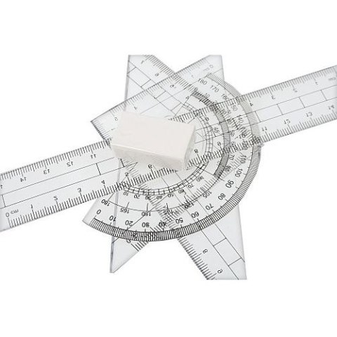 Komplet geometryczny 7 el. Prima Art (429841)